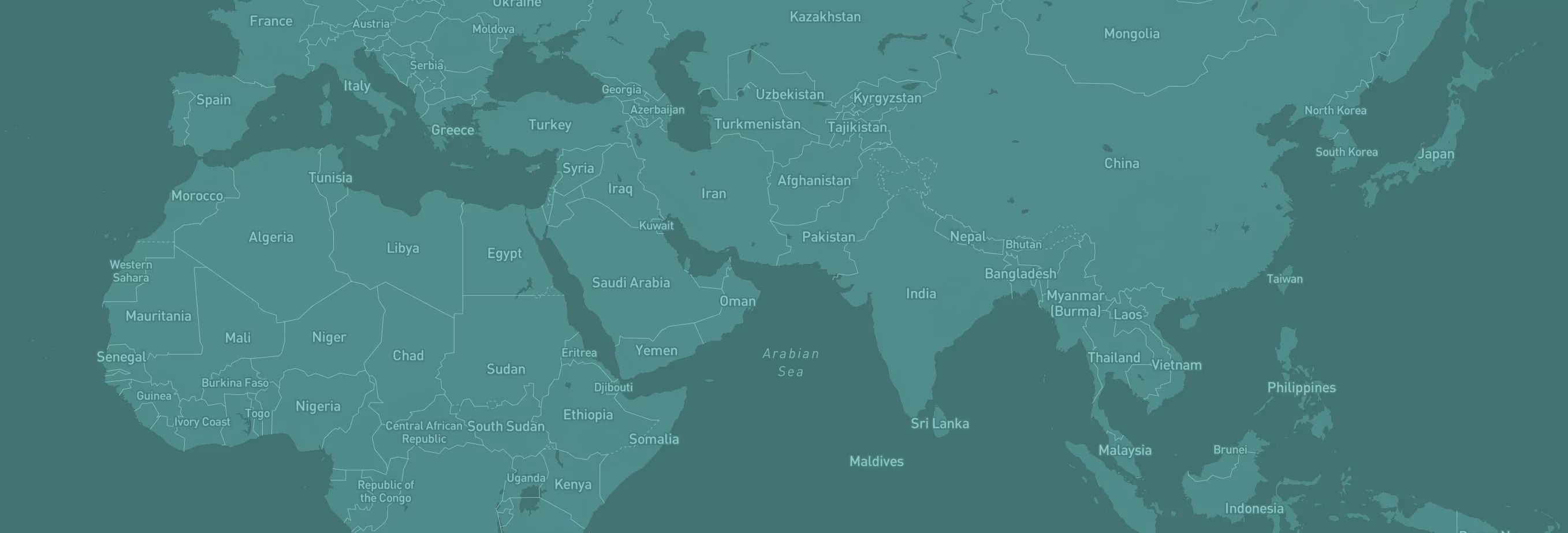Map illustrating Navanti's global operating footprint